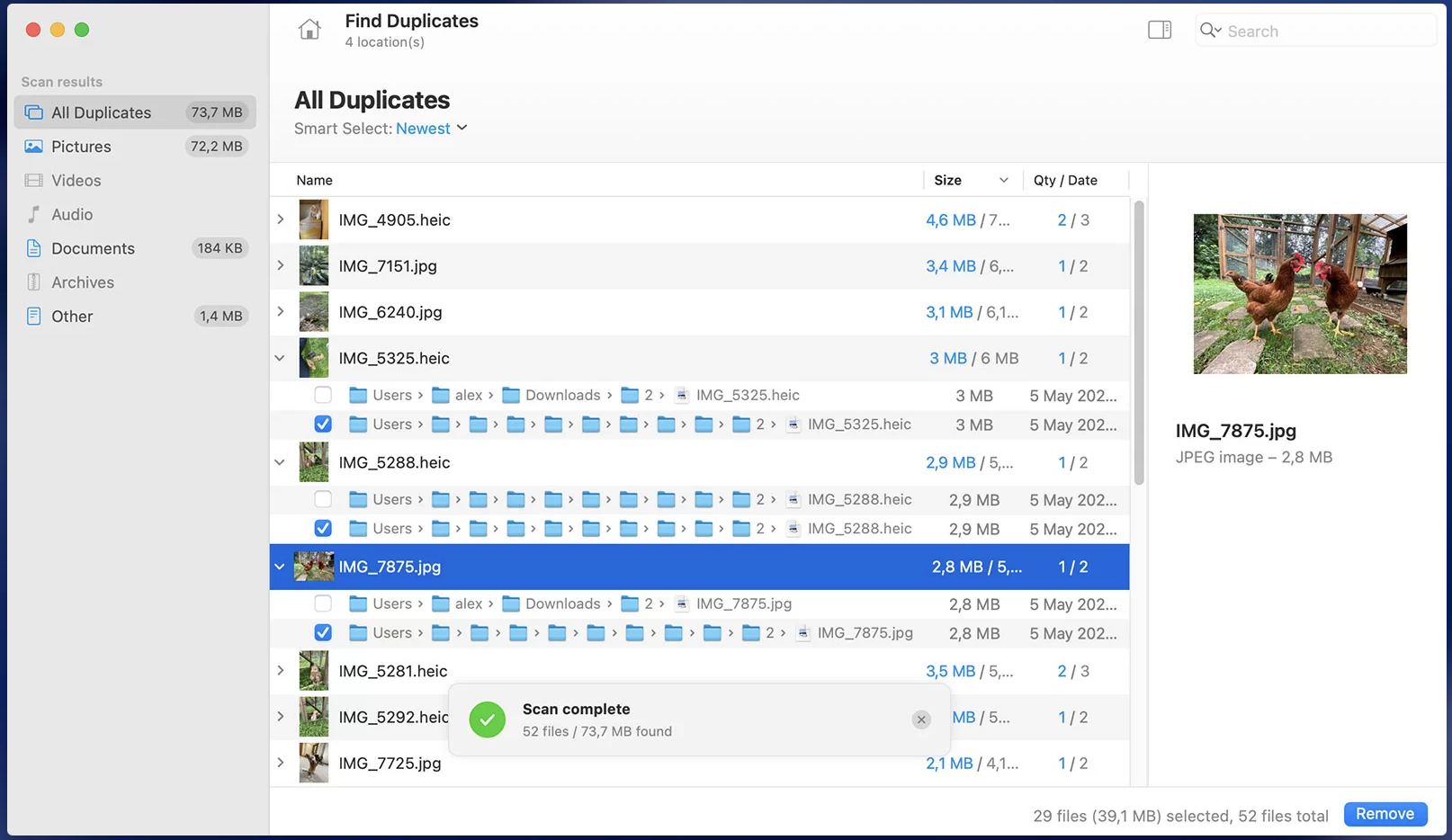 Disk Drill Duplicate Finder